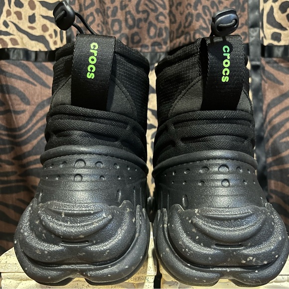 CROCS Echo Z Shield Zip Up Boots Size 11 - Picture 3 of 6